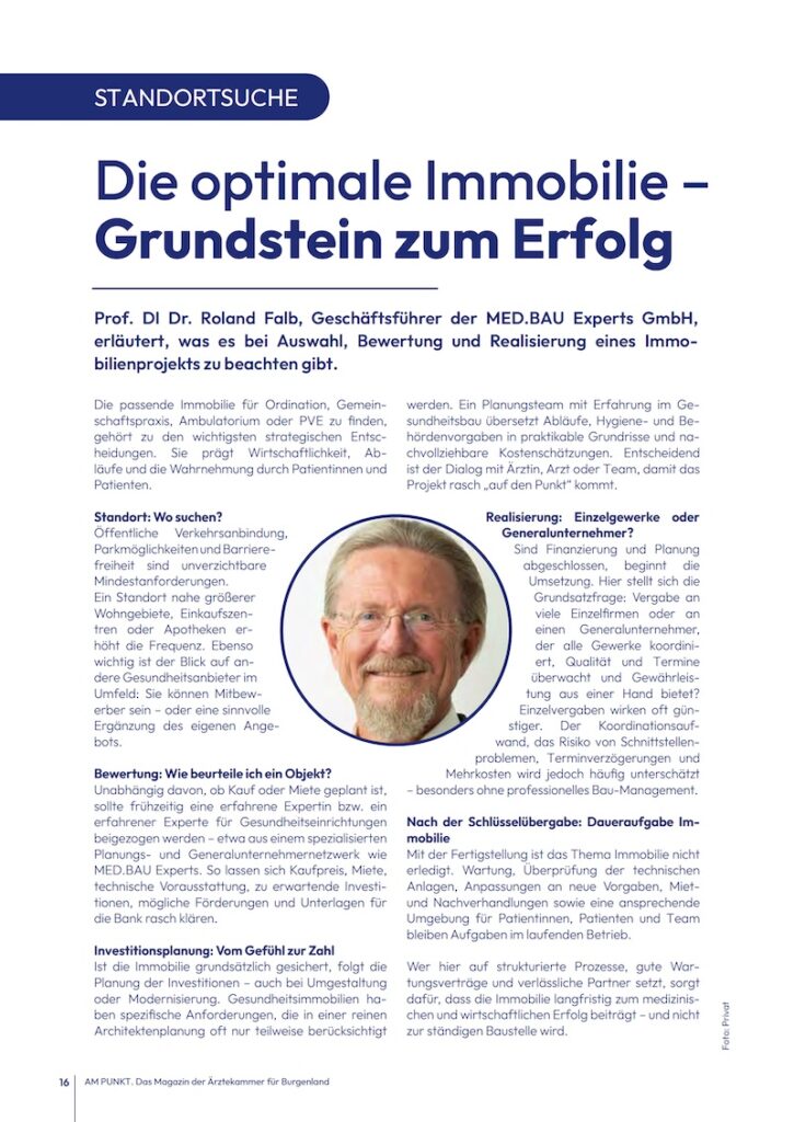 Publikation 1 MedBauExperts